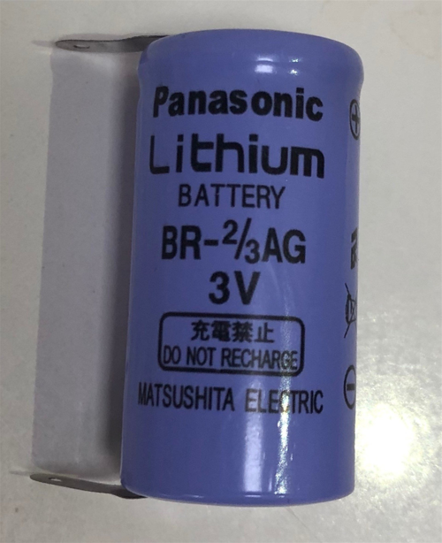 PANASONIC BR 2/3 AG 3 V LITHIUM PUNT. PİL