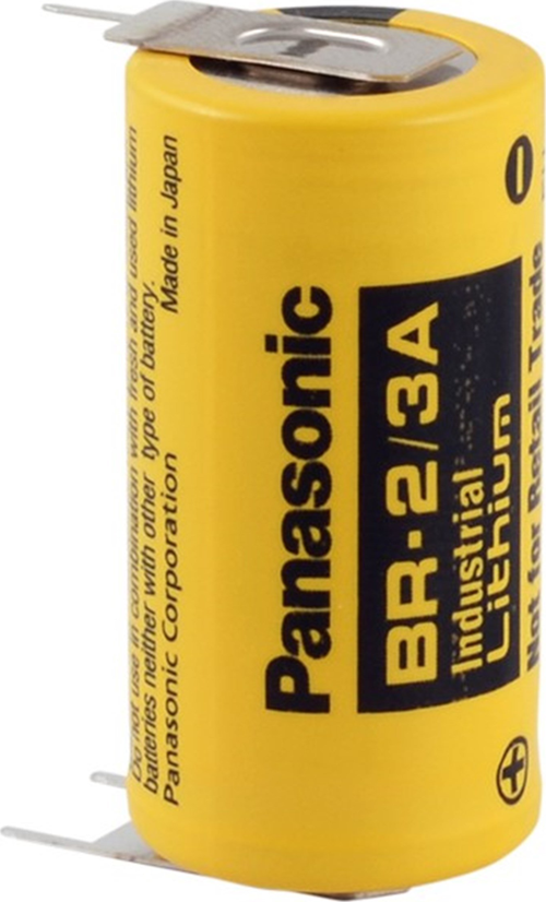 PANASONIC BR 2/3 A 3 V LITHIUM SARI PUNT. PİL