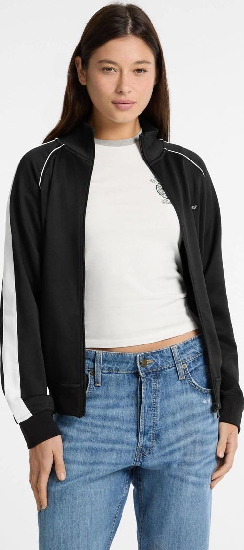 Jeans GJ TRICOT TRACK JACKET Kadın Siyah Eşofman Üstü W5GQ38KB212-JBLK