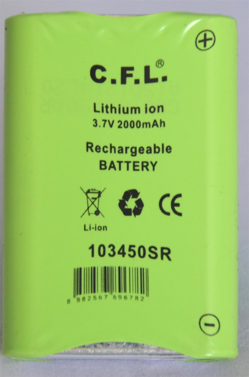 CFL 103450 2000 MAH. LI-ION PİL