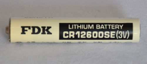 12600 CR 3 V LITHIUM PİL