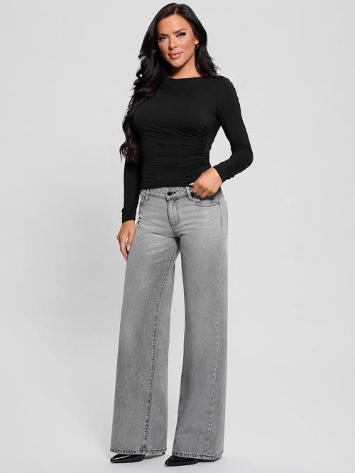 SEXY PALAZZO Kadın Gri Jeans W5RA96D5M31-S1LN