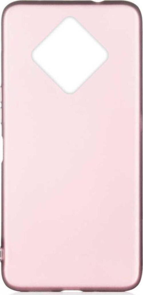 Infinix Zero 8 Uyumlu Premier Silikon Arka Kapak Rosegold Kılıf