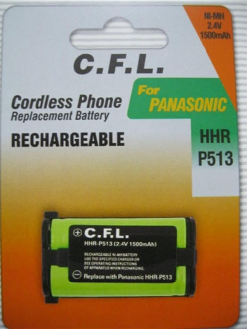 CFL P 513 2,4 1500 MAH.