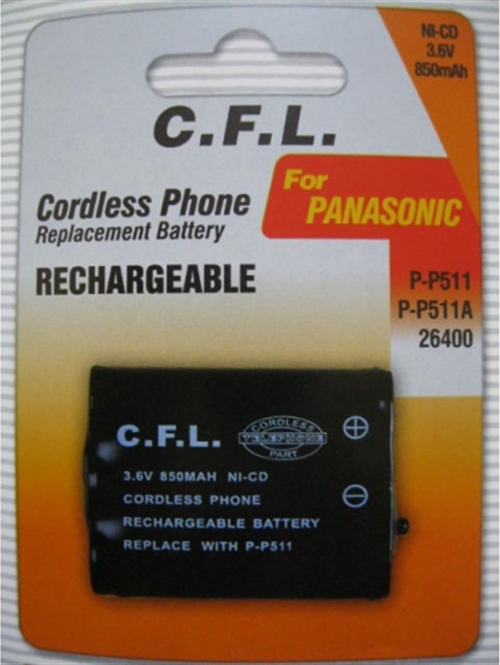 CFL P 511 3,6 600 MAH PİL