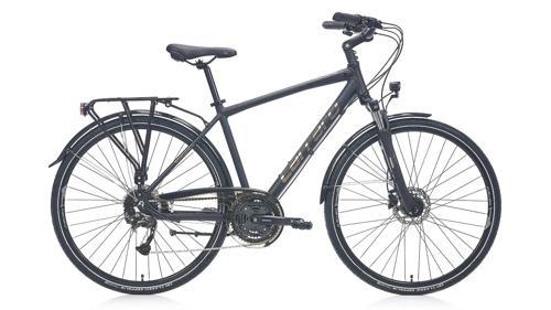Elite 906 HD Fren Cues 18 Vites 28 Jant Şehir Bisikleti Parlak Siyah Koyu Krom 52 Kadro