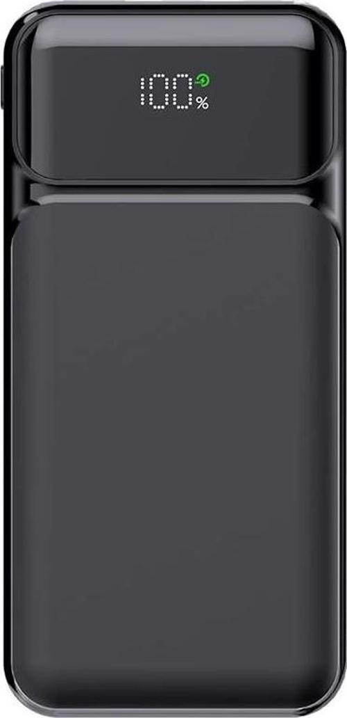 PowerBoost NIGHT 135B 10000mAh 22.5WDahiliKablo LCD GizliLED Siyah Taşınabilir Şarj Cihazı Powerbank