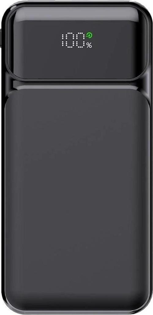 PowerBoost NIGHT 125B 10000mAh 22.5W Dahili Kablolu LCD Siyah Taşınabilir Şarj Cihazı Powerbank
