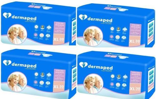 Yetişkin Hasta Bezi Belbantlı Xlarge  30 lu 4 paket / 120 Adet