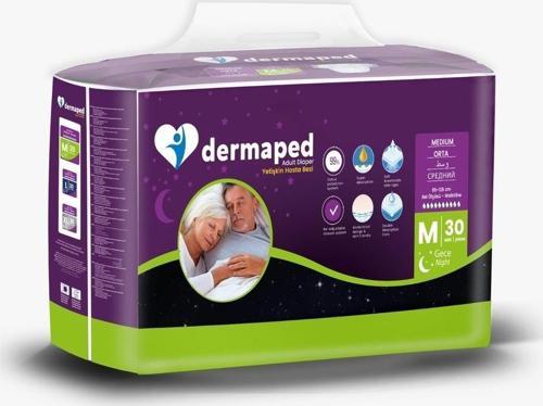 Gece Medium 85-125 cm 30'lu Bel bantlı Yetişkin Hasta Bezi 120 Adet