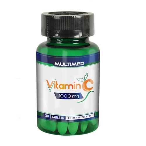 Vitamin C, 1000 Mg, 30 Tablet, Multimed