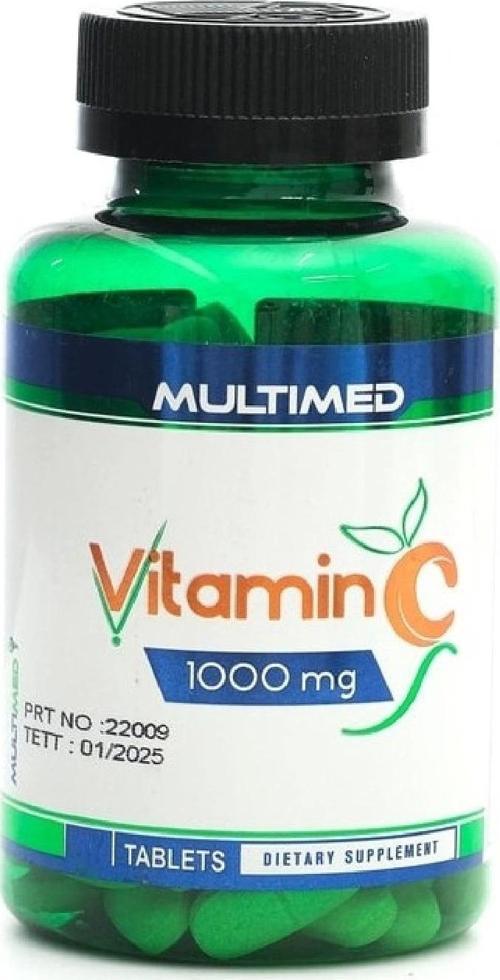 Vitamin C, 1000 Mg, 90 Tablet, Multimed