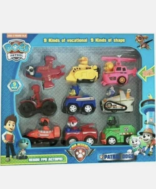 Paw patrol 9lu oyuncak 
