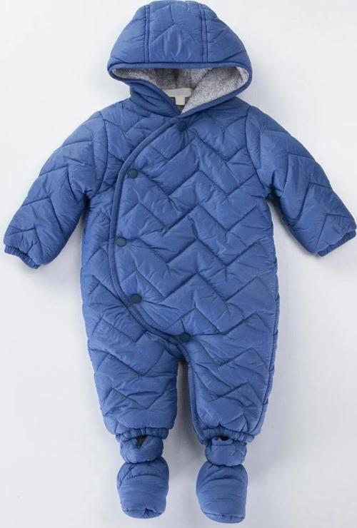 Kapitone İçi Kürklü Peluş Çıtçıtlı Kışlık Kapüşonlu Çocuk Erkek Bebek Astronot Tulum Kozmonot Mont