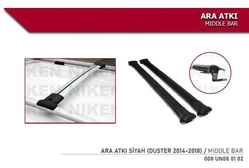 Dacia Duster Ara Atkı  Gri 2014-2018 arası uyumlu Siyah