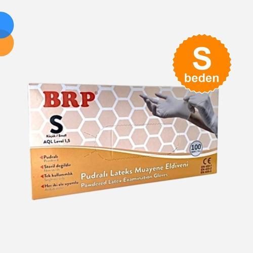Lateks Pudralı Eldiven Small (S) 100'lü Kutu
