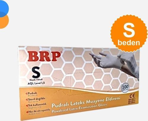 Lateks Pudralı Eldiven Small (S) 100'lü Kutu