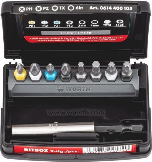 Bits Uç Seti Ph/Pz/Tx/Allen (9 Parça)
