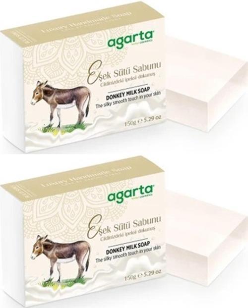 El Yapımı Doğal Sabun 150GR Eşek Sütü (2 Li Set)