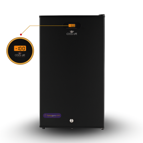 Çift Sistem 91 Litre Siyah Dijital Göstergeli 12 / 24 / 220 V Buzdolabı