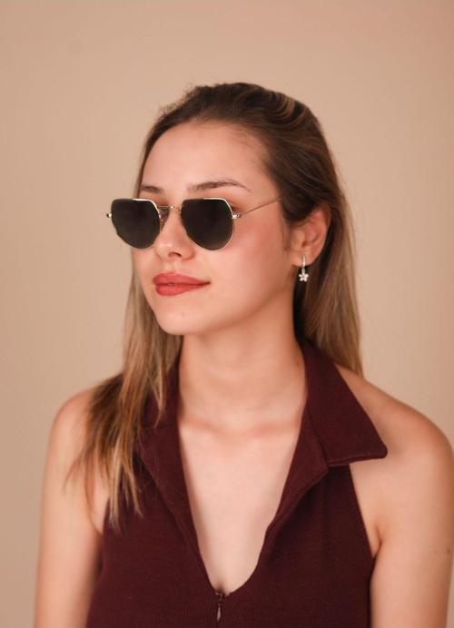 Unısex Metal Polarize Güneş Gözlüğü Ar49 C2