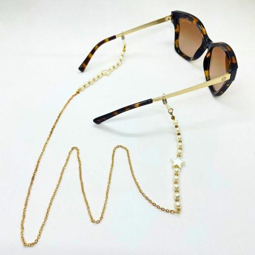 Yıldız Detaylı Gözlük Zinciri