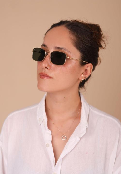 Unısex Metal Polarize Güneş Gözlüğü Ar2228 C3