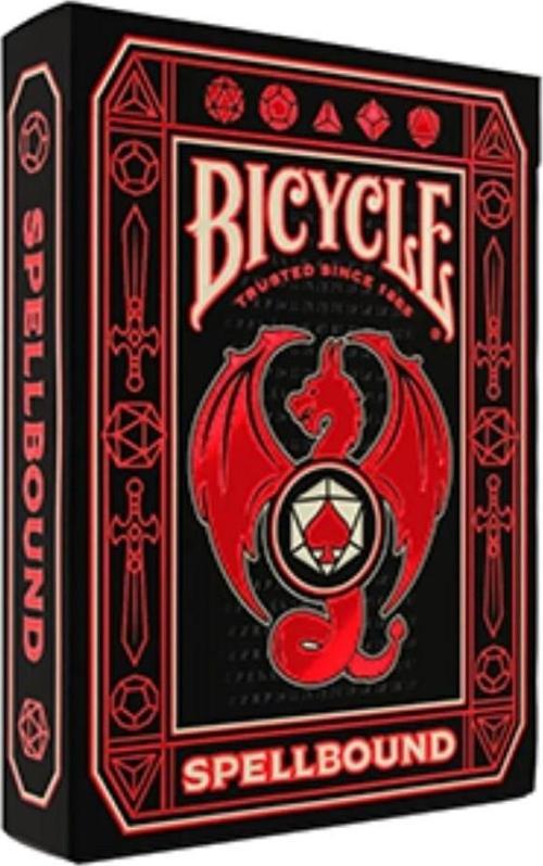 Spellbound Red Dragon Premium Oyun Kağıdı Limited Edition iskambil Kartları Destesi
