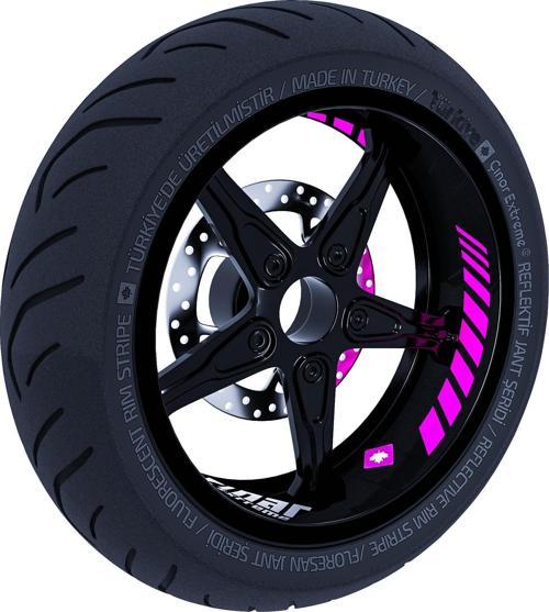 Gp Racing Gül Pembesi İç Jant Şeridi Sticker Çınar Extreme 