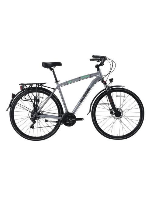 COMFORTLİNE ERKEK ŞEHİR BİSİKLETİ 48CM V 26 JANT 21 VİTES METALİK GRİ YEŞİL