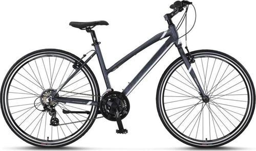 LEGARDA-2321-LDM-V KADIN ŞEHİR BİSİKLETİ 460H 28 JANT 21 VİTES ANTRASİT BEYAZ