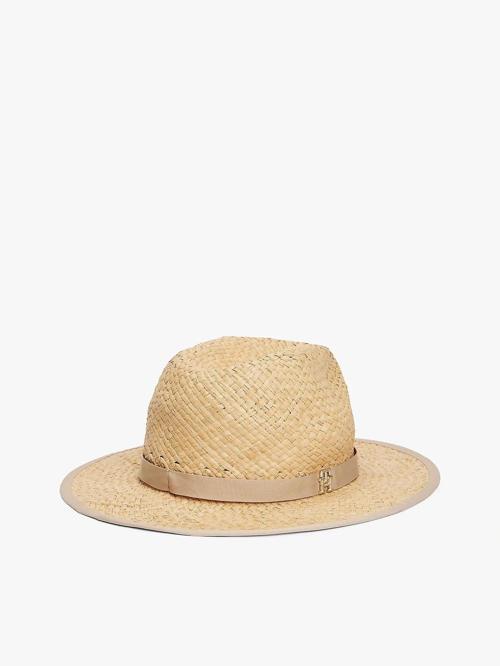 TH PREMIUM BEACH FEDORA Kadın  Şapka AW0AW17135RBT