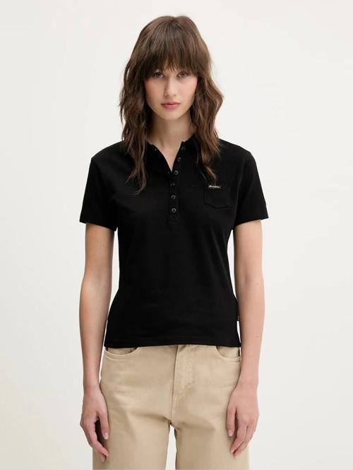 Jeans GJ SS SLIM POLO Kadın Siyah T-shirt W5GP73KCYR1-JBLK