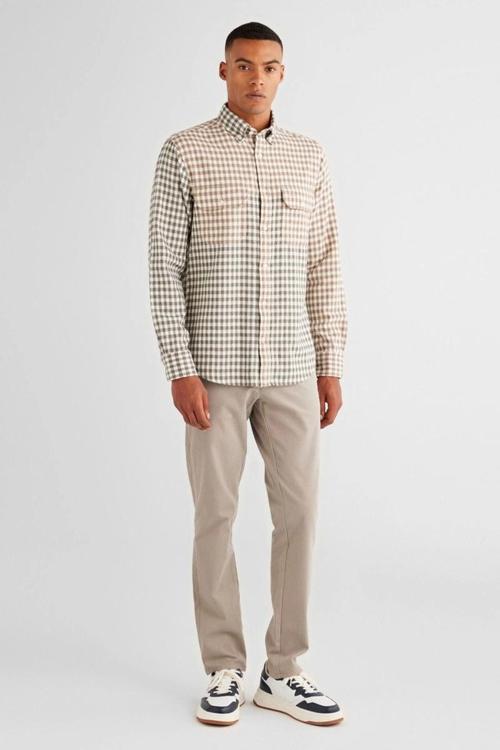 SLIM CHINOS Erkek Gri Pantolon 1505220.24