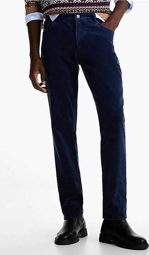 DENTON 5PKT WASHED CORDUROY Erkek MAVİ Jeans MW0MW36696DBZ