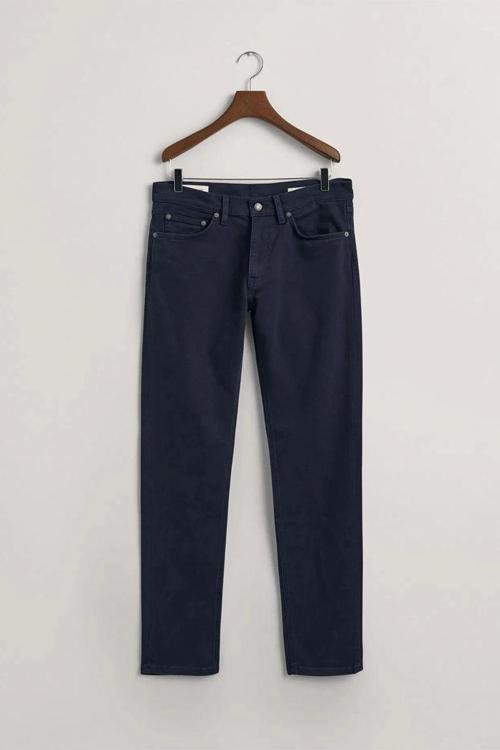 Erkek Lacivert Slim Fit Pantolon