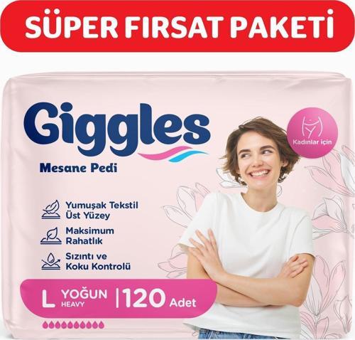 Kadın Mesane Pedi Large(Yoğun) 120 Adet
