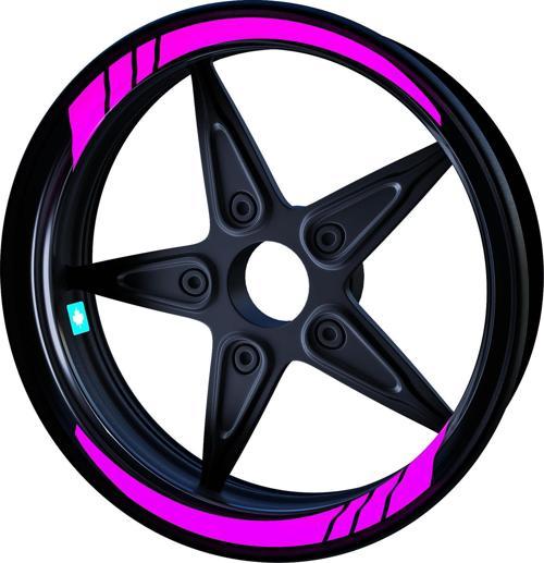 Moto GP Gül Pembesi İç Jant Şeridi Sticker Çınar Extreme 