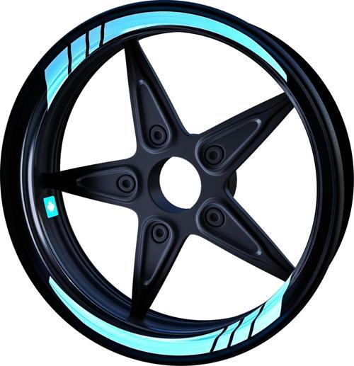 Moto GP Nane Yeşili İç Jant Şeridi Sticker Çınar Extreme 