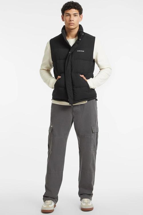 Jeans GJ REG LENGHT VEST Erkek Siyah Yelek M4BN47WGII2-JBLK