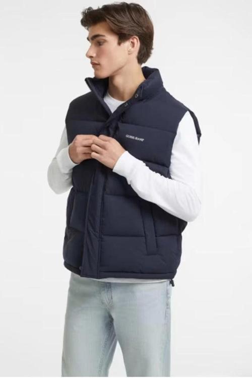 Jeans GJ REG LENGHT VEST Erkek Lacivert Yelek M4BN47WGII2-A71W