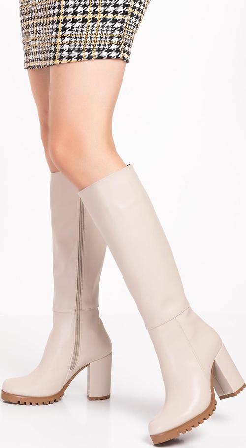 Artı-Artı006-0118-1 Kadın Platform Topuklu Çizme