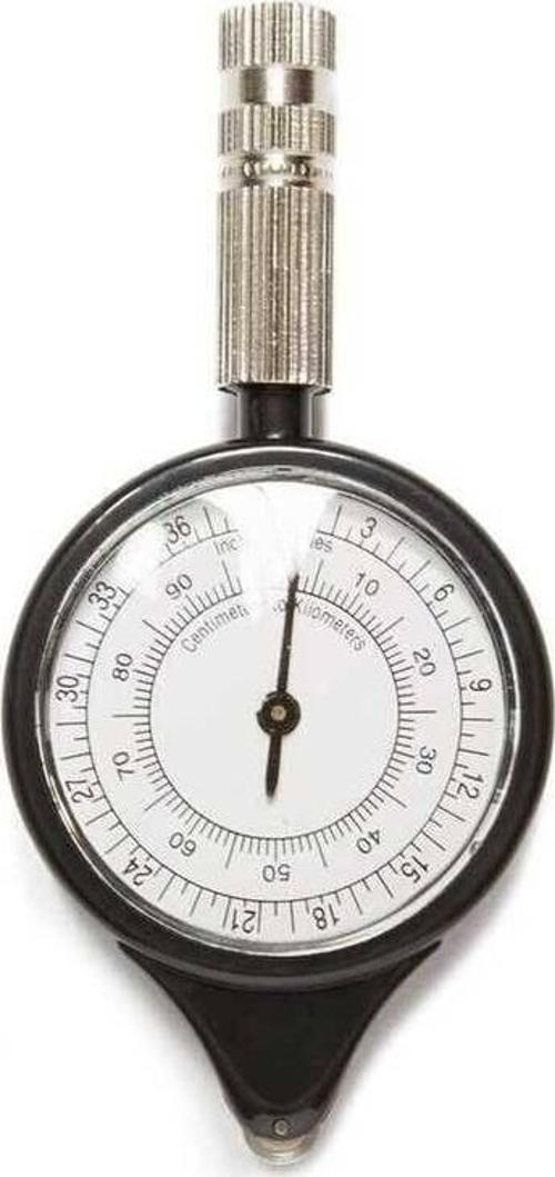 Analogue Map Measurer Analog Harita Ölçer Black
