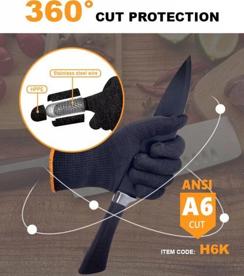 6. Seviye Kesilmeye Dirençli Eldiven