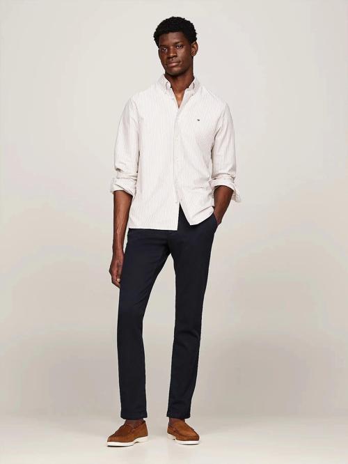 CHINO BLEECKER STRUCTURE GMD Erkek Lacivert Pantolon MW0MW35636DW5