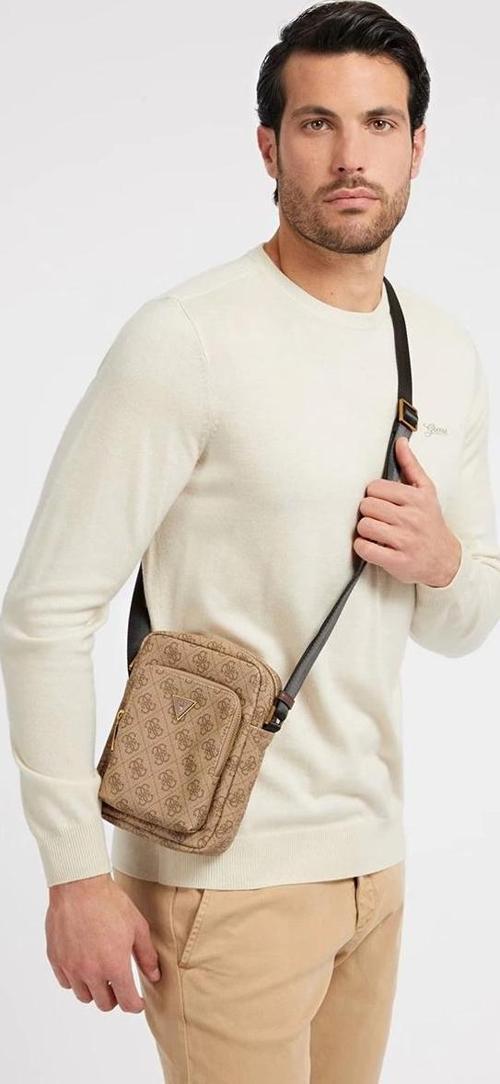 MILANO XBODY W FRONT Erkek Bej/Kahverengi Omuz Çantası HMEVZLP3163-BBO