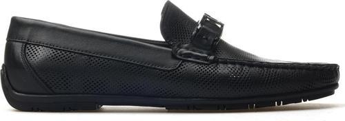 Erkek Hakiki Deri Toka Detaylı Casual Ayakkabı 25y Ykö-21112 M Siyah