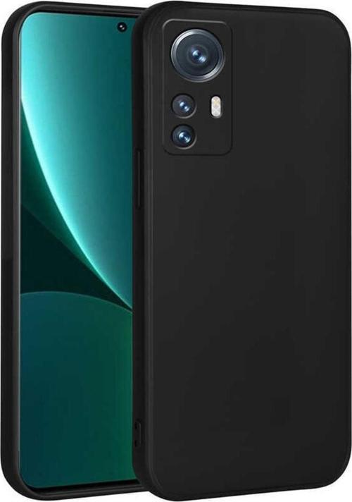 Xiaomi Mi 12 Lite Ile Uyumlu Kılıf Premier Silikon Koruyucu Kapak Siyah
