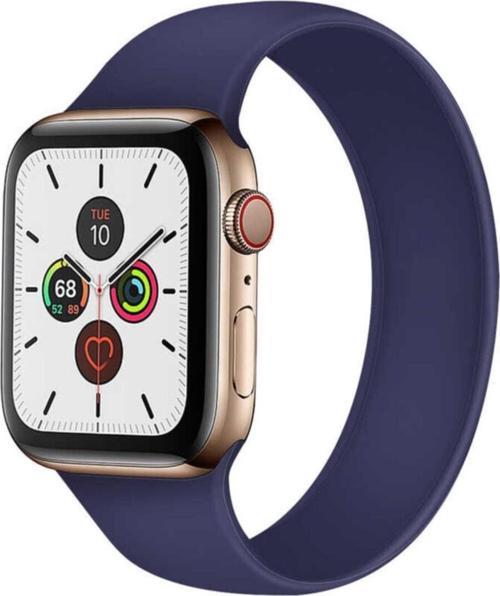 Apple Watch 44mm One Way Large Kordon Mavi