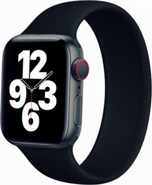 Apple Watch 44mm One Way Small Kordon Siyah
